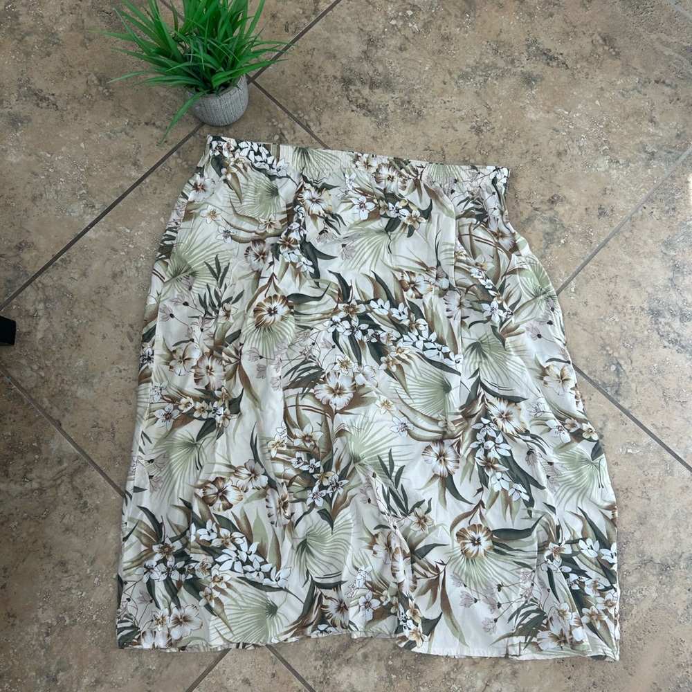 Vintage Blair floral skirt